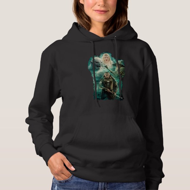ELROND™, Azog, Galadriel und Gandalf Graphic Hoodie (Vorderseite)