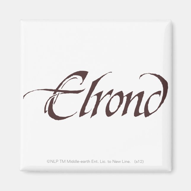 ELROND™ Name Solid Magnet (Vorne)