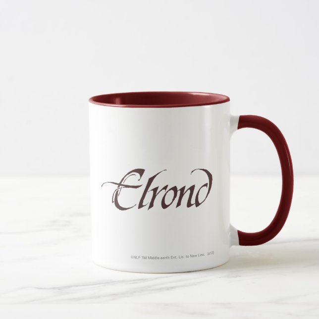 ELROND™ Name Solid Tasse (Rechts)