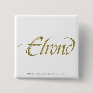 ELROND™ Name texturiert Button