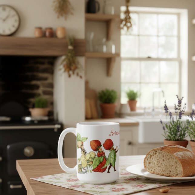 Elsa Beskow Blume Festival Kaffee Tasse (Von Creator hochgeladen)