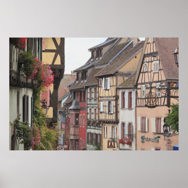 Elsaß, Frankreich 2 Poster (Vorne)