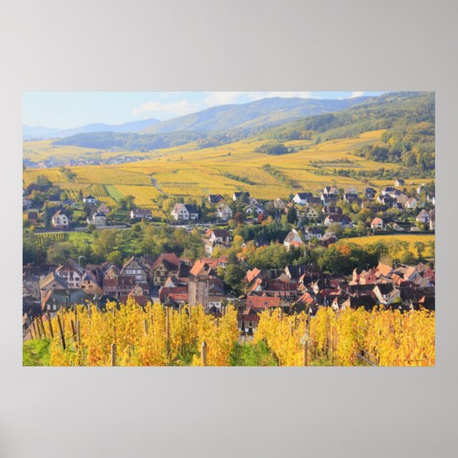 Elsaß, Frankreich 6 Poster (Vorne)
