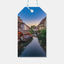 Elsass Frankreich Blume Wasserkanal Geschenkanhänger