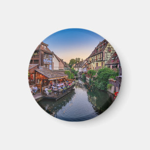 Elsass Frankreich Blume Wasserkanal Magnet