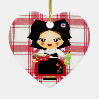 Elsaß Keramikornament