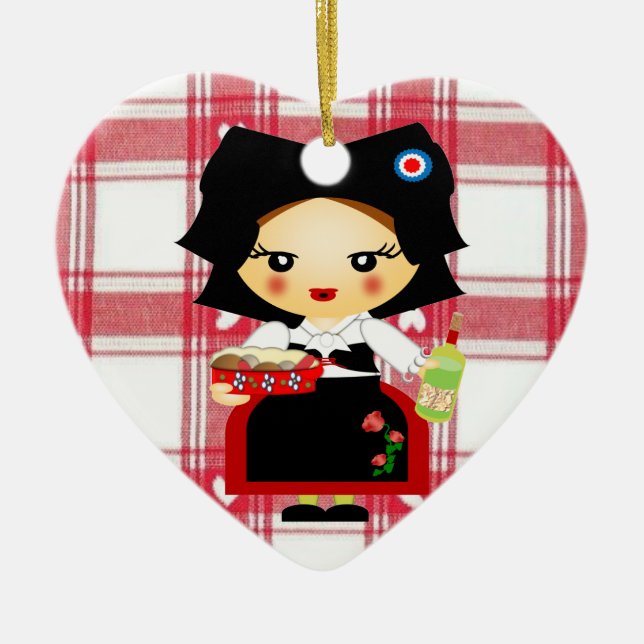 Elsaß Keramikornament (Vorne)