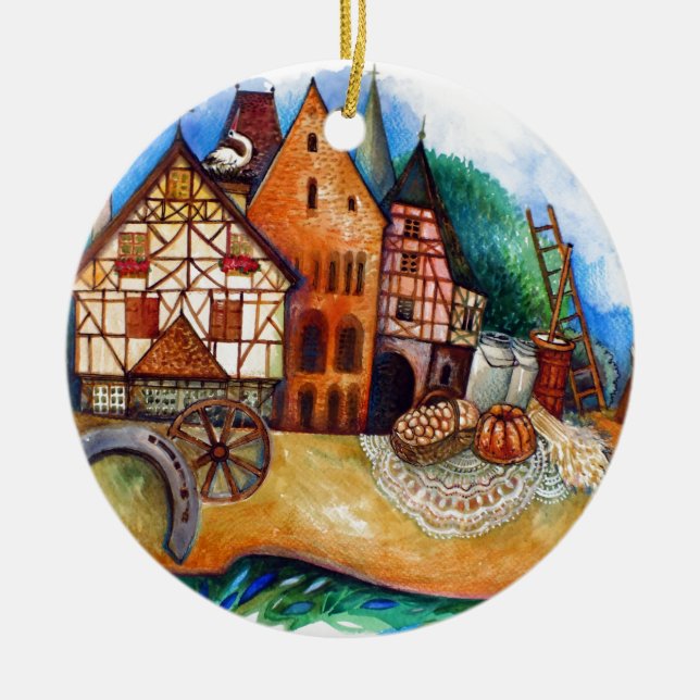 Elsass Keramikornament (Vorne)