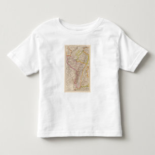 ElsassLothringen, Bayerische Pfalz Atlas-Karte Kleinkind T-shirt