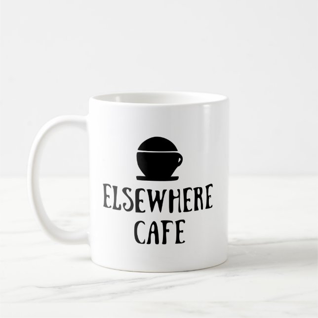Elsewhere Cafe V1 Light Mode Kaffeetasse (Links)