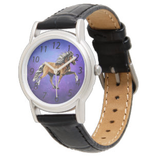 Elska the Tolting Isländisch Mare in Starlight Armbanduhr