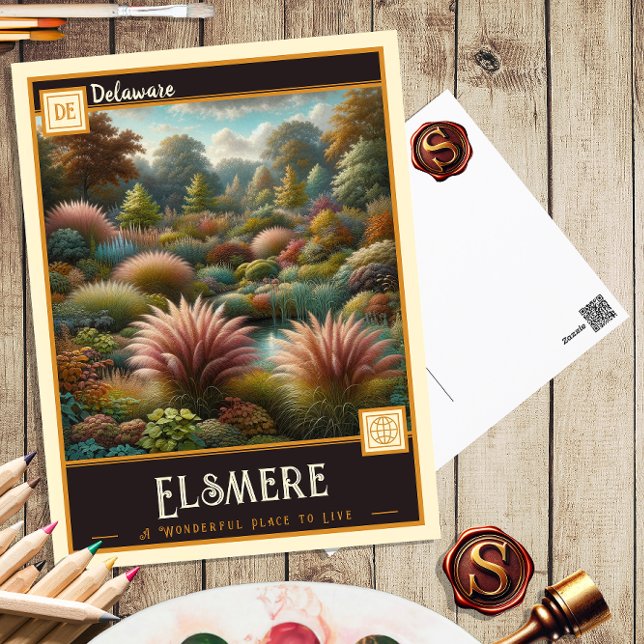 Elsmere, Delaware | Vintage Postkarte (Von Creator hochgeladen)