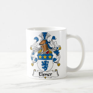 Elsner Familienwappen Kaffeetasse