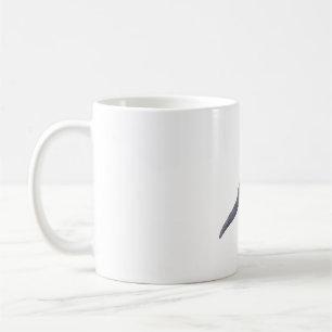 Elster-Wasserfarben-Vogelart-Kunst Kaffeetasse