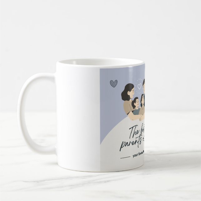 Eltern Day Lovely Coffee Mug Kaffeetasse (Links)