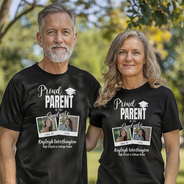 Eltern des Graduate Foto T-Shirt (Parent of the Graduate Photo T-Shirt)