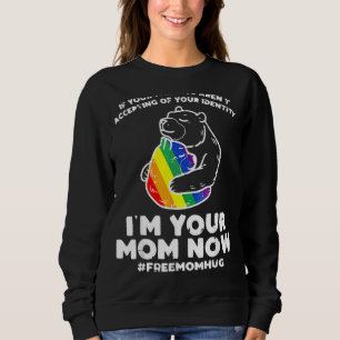 Eltern, die in Ihrer Mama akzeptieren, drücken jet Sweatshirt