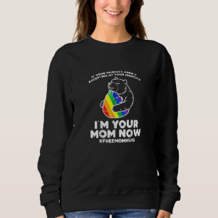 Eltern, die in Ihrer Mama akzeptieren, drücken jet Sweatshirt