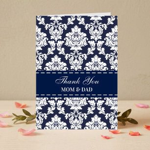 Eltern Hochzeitstag Damask Danke