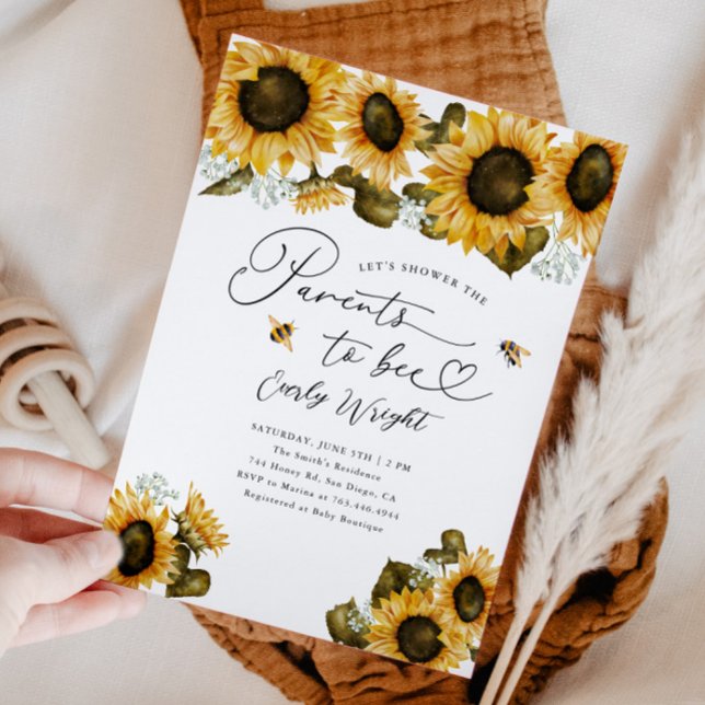 Eltern in der Baby-Dusche Einladung (Von Creator hochgeladen)