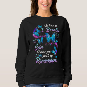 Eltern Liebe und verpassen ihren Sohn in den Parad Sweatshirt