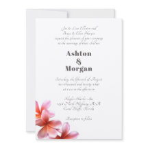 Eltern Namen Pink Frangipani Wedding