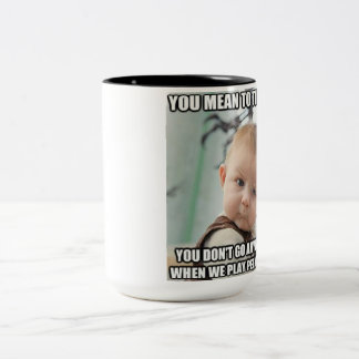 Eltern-Tasse Zweifarbige Tasse