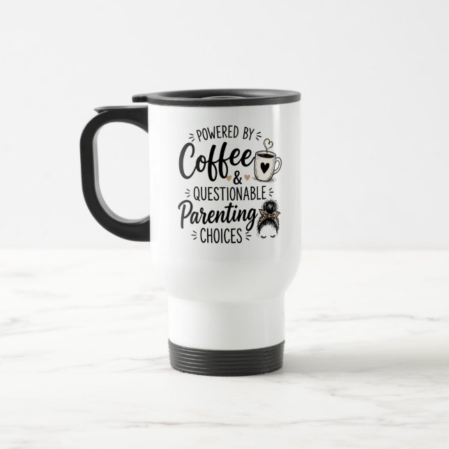 Eltern-Zitat-Kaffeetasse Reisebecher (Links)