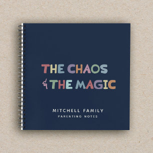 Elternnotizen Personalisiertes Tagebuch für Mütter