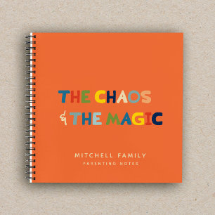 Elternnotizen Personalisiertes Tagebuch für Mütter