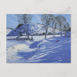 Elternteil Derbyshire Peak District 2012 Postkarte