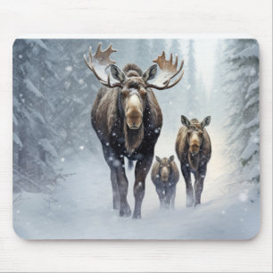 Elterntierfamilie WanderNatur aus Mousepad