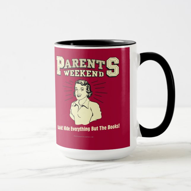 Elternwochenende: Alles verbergen Tasse (Rechts)