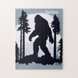 Elusive Silhouette der legendären Sasquatch