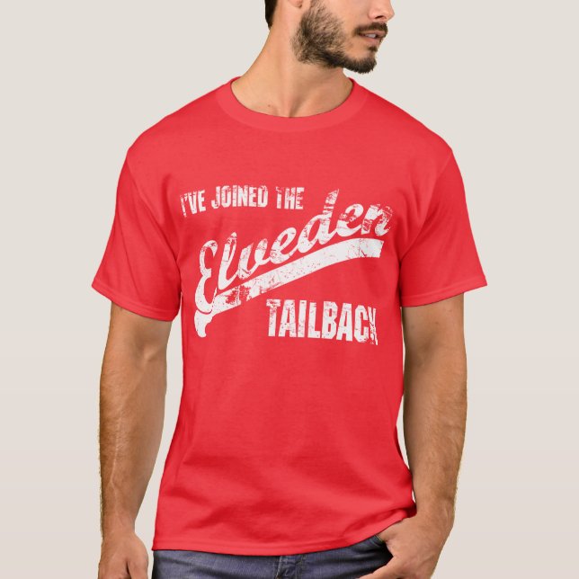 Elveden Rückstau (rot) T-Shirt (Vorderseite)