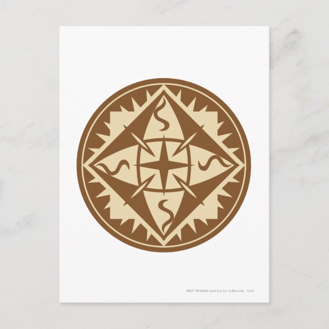 Elven Flag Postkarte (Vorderseite)