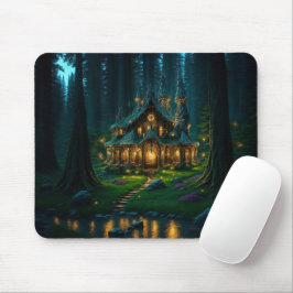 Elven Glade Castle Mousepad