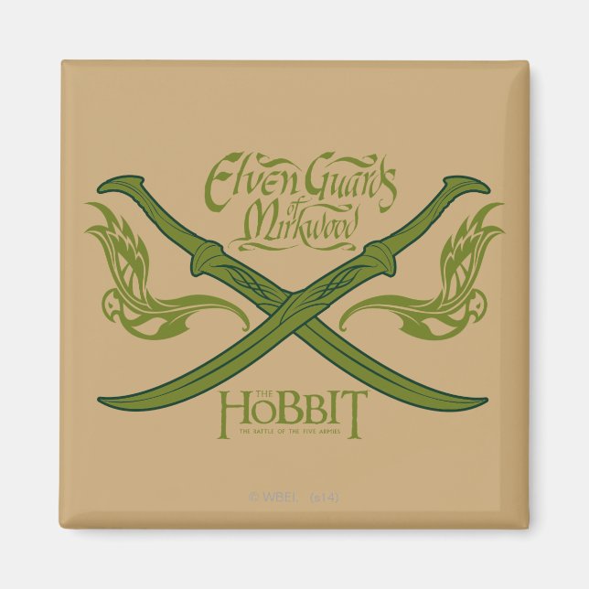 Elven Guards of Mirkwood Movie Icon Magnet (Vorne)
