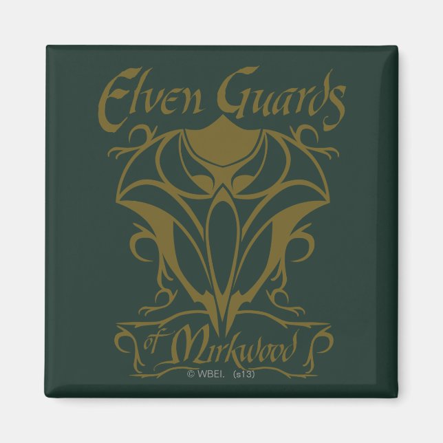 Elven Guards of Mirkwood Name Magnet (Vorne)