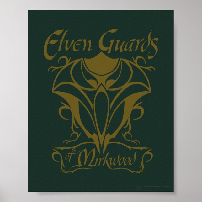 Elven Guards of Mirkwood Name Poster (Vorne)