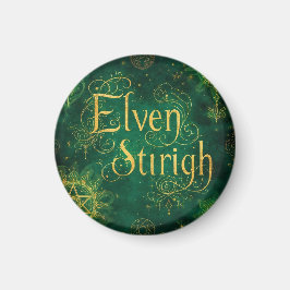 Elven Stirigh – Sigils in Green Magnet