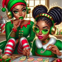 Elves Eating Goodies