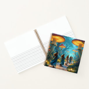 Elves Mushrooms Notizbuch