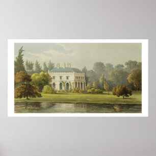 Elvills, Englefield Green, from Ackermann's 'Repos Poster