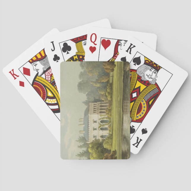 Elvills, Englefield Green, von Ackermanns Repos Spielkarten (Rückseite)