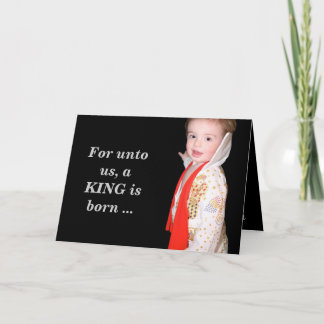 Elvis Christmas Card Feiertagskarte