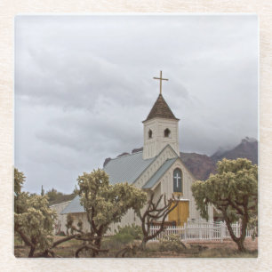 Elvis Church in the Superstils Glasuntersetzer