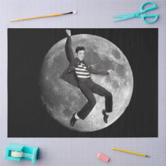 Elvis et le papier de soie Lune