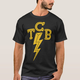 Elvis-The King of Rock &x27;n&x27;roll TCB V-Neck T-Shirt