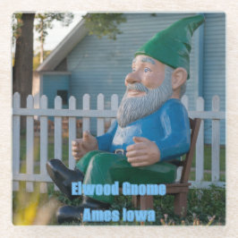 Elwood Gnome Ames Iowa Untersetzer